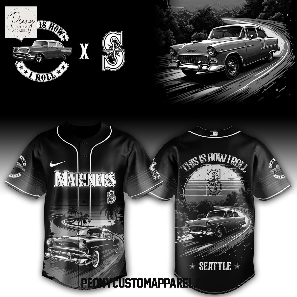 MLB Team x Classic Car Pride Custom Baseball Jersey MLB Team x Classic Car Pride Custom Baseball Jersey
