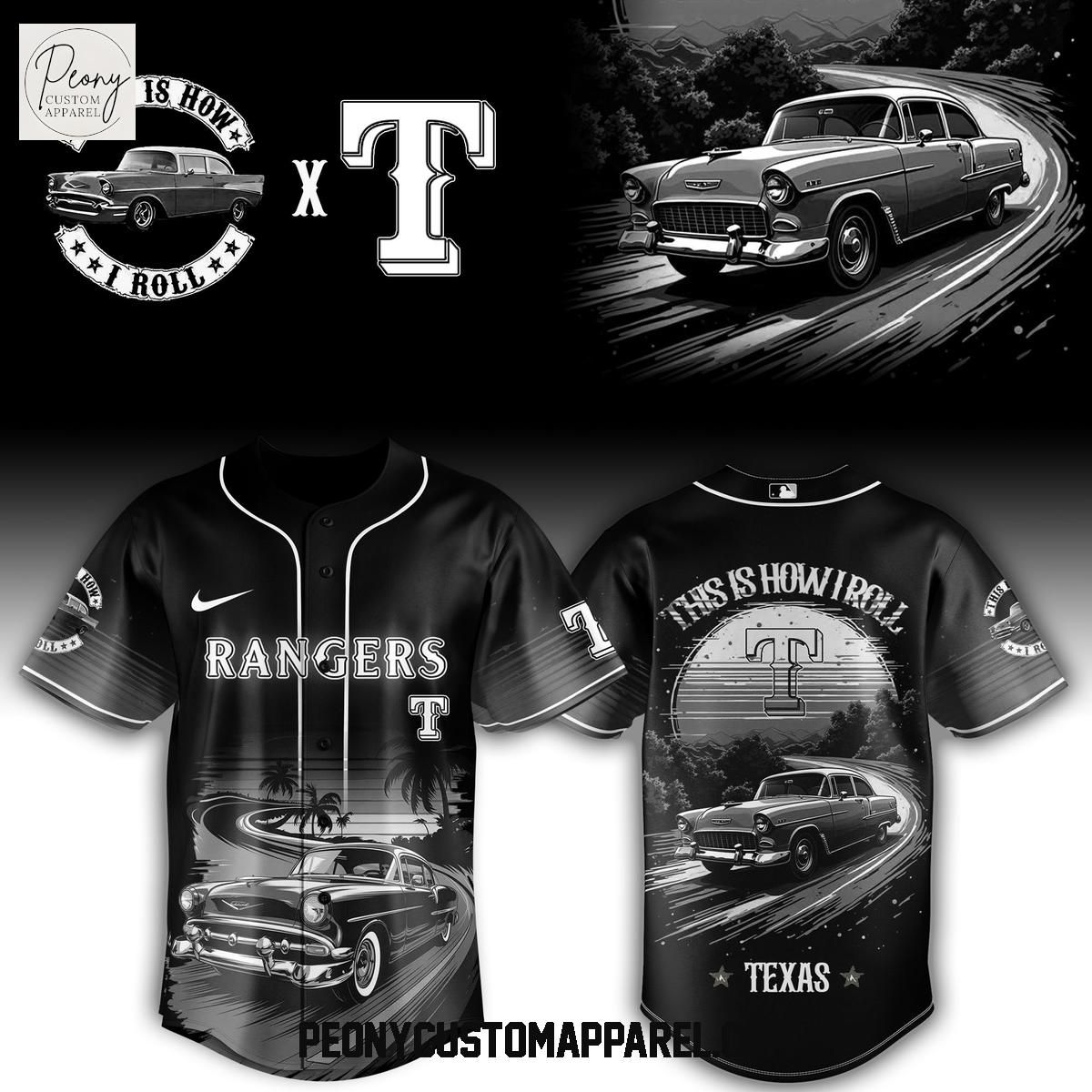 MLB Team x Classic Car Pride Custom Baseball Jersey MLB Team x Classic Car Pride Custom Baseball Jersey