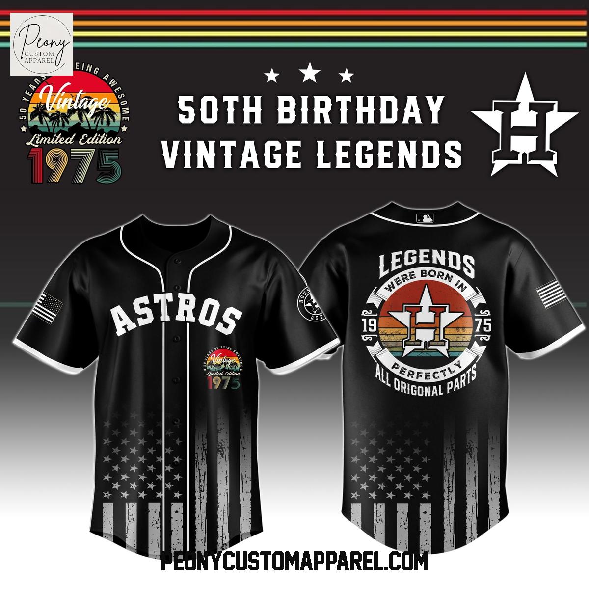 MLB x 50th Anniversary Vintage Legends Baseball Jersey MLB x 50th Anniversary Vintage Legends Baseball Jersey