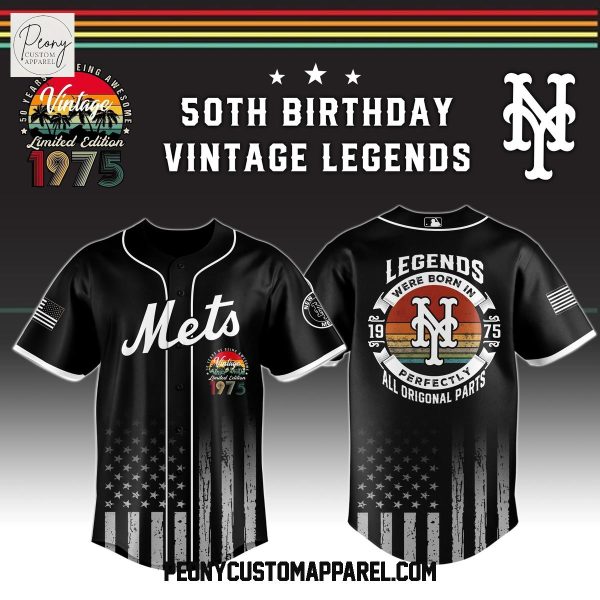 MLB x 50th Anniversary Vintage Legends Baseball Jersey
