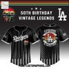 MLB x 50th Anniversary Vintage Legends Baseball Jersey
