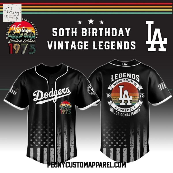 MLB x 50th Anniversary Vintage Legends Baseball Jersey