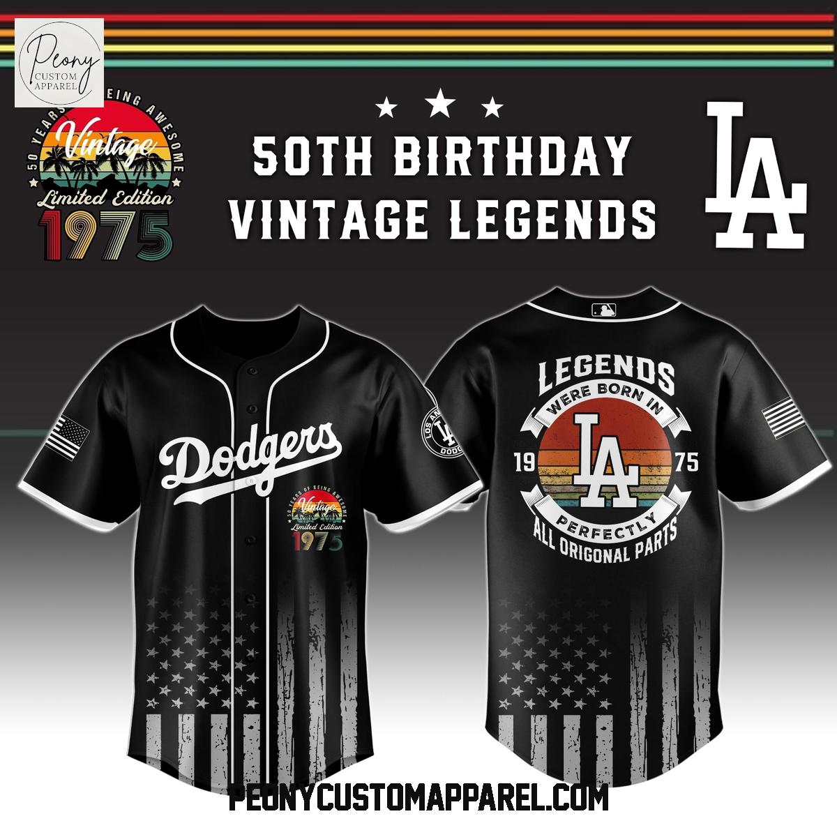 MLB x 50th Anniversary Vintage Legends Baseball Jersey MLB x 50th Anniversary Vintage Legends Baseball Jersey