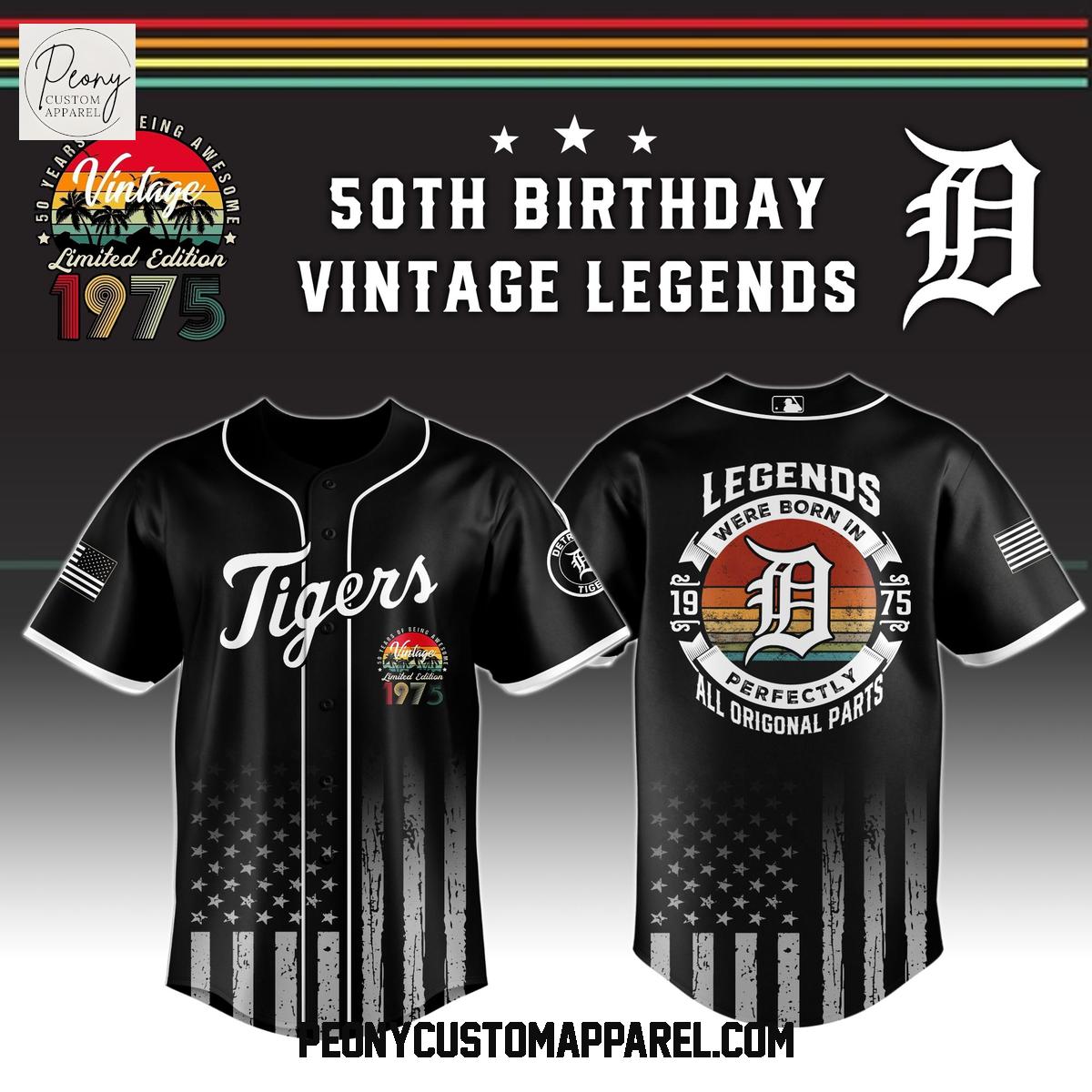 MLB x 50th Anniversary Vintage Legends Baseball Jersey MLB x 50th Anniversary Vintage Legends Baseball Jersey