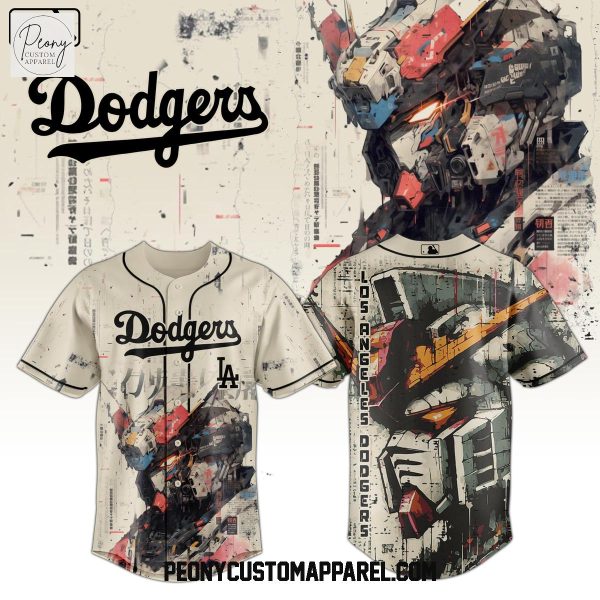 MLB x Gundam Robot 2025 Baseball Jersey