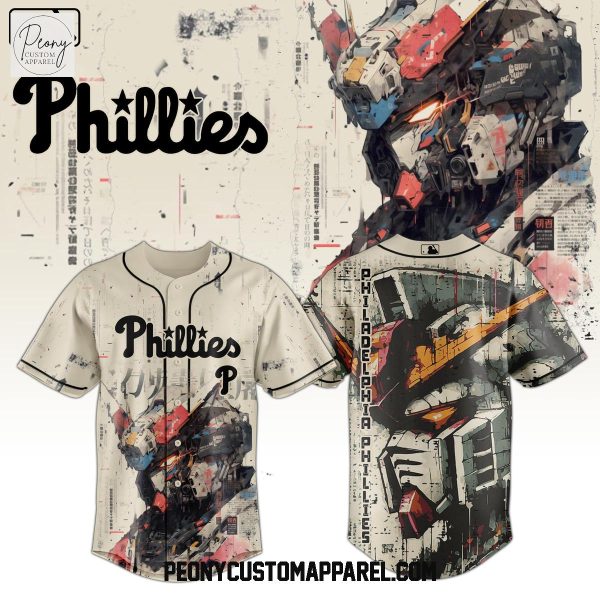MLB x Gundam Robot 2025 Baseball Jersey