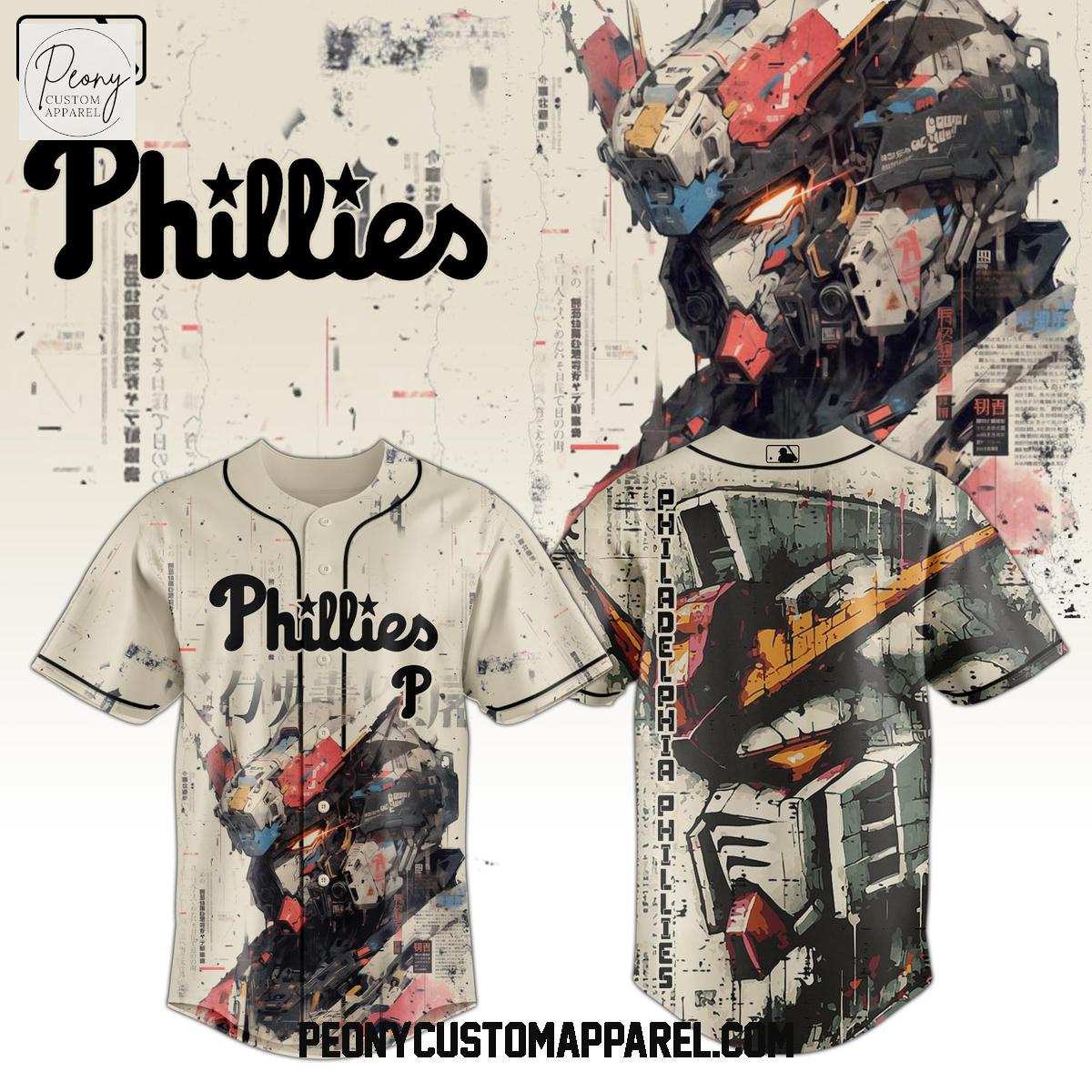 MLB x Gundam Robot 2025 Baseball Jersey MLB x Gundam Robot 2025 Baseball Jersey