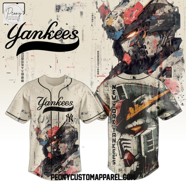 MLB x Gundam Robot 2025 Baseball Jersey