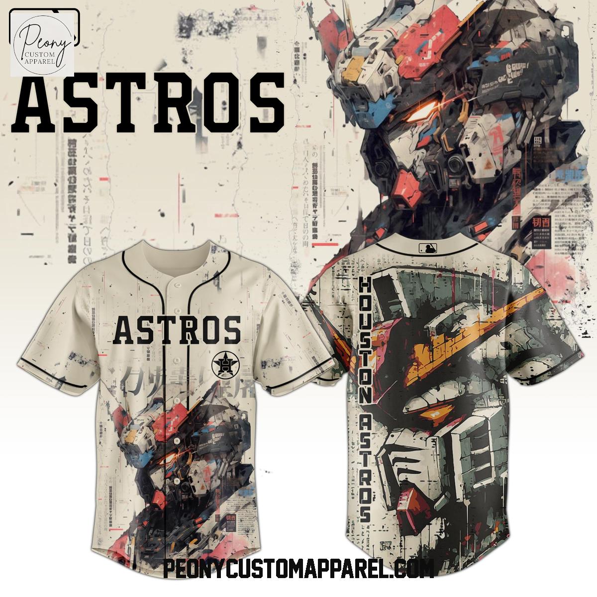 MLB x Gundam Robot 2025 Baseball Jersey MLB x Gundam Robot 2025 Baseball Jersey