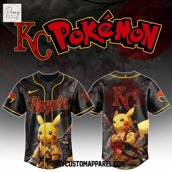 MLB x Pokemon Pikachu 2025 Baseball Jersey