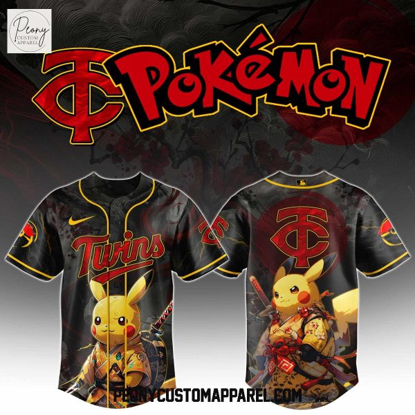 MLB x Pokemon Pikachu 2025 Baseball Jersey