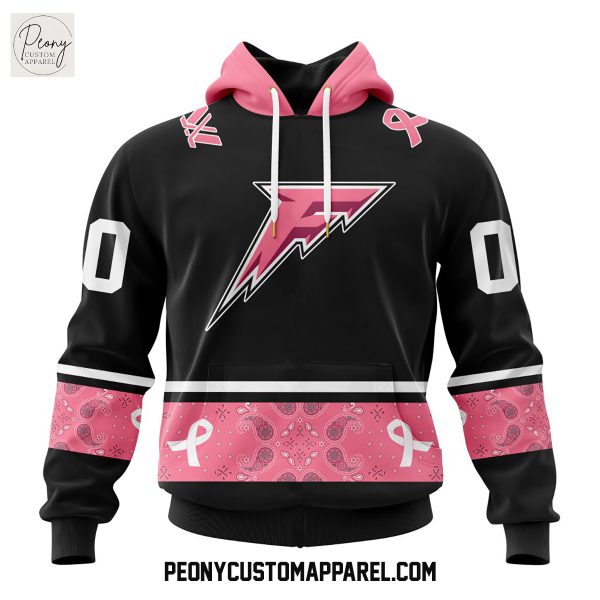 Minnesota Frost PWHL Pink Paisley Fights Breast Cancer Hoodie Shirt