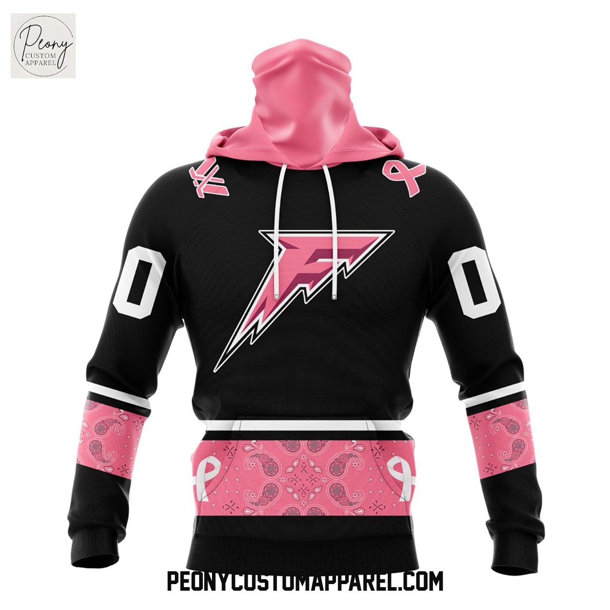 Minnesota Frost PWHL Pink Paisley Fights Breast Cancer Hoodie Shirt Minnesota Frost PWHL Pink Paisley Fights Breast Cancer Hoodie Shirt