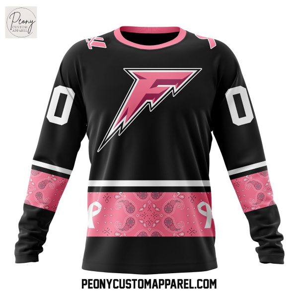 Minnesota Frost PWHL Pink Paisley Fights Breast Cancer Hoodie Shirt