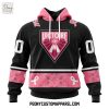 Minnesota Frost PWHL Pink Paisley Fights Breast Cancer Hoodie Shirt
