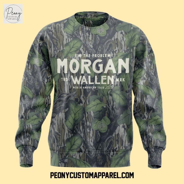 Morgan Wallen x Houston Texans Tour 2025 Camo Hoodie T Shirt