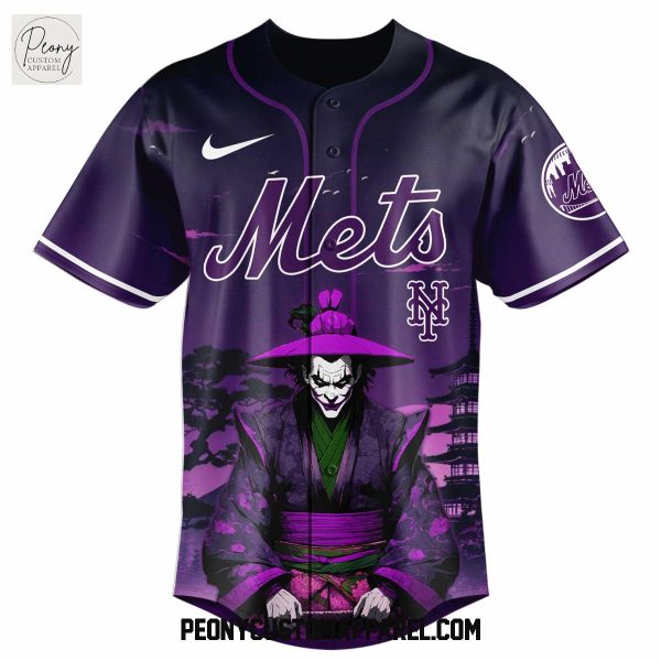 New York Mets x DC Joker 2025 Baseball Jersey