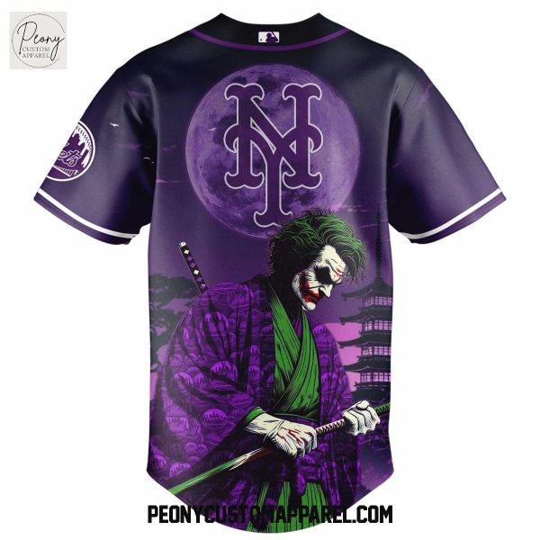 New York Mets x DC Joker 2025 Baseball Jersey