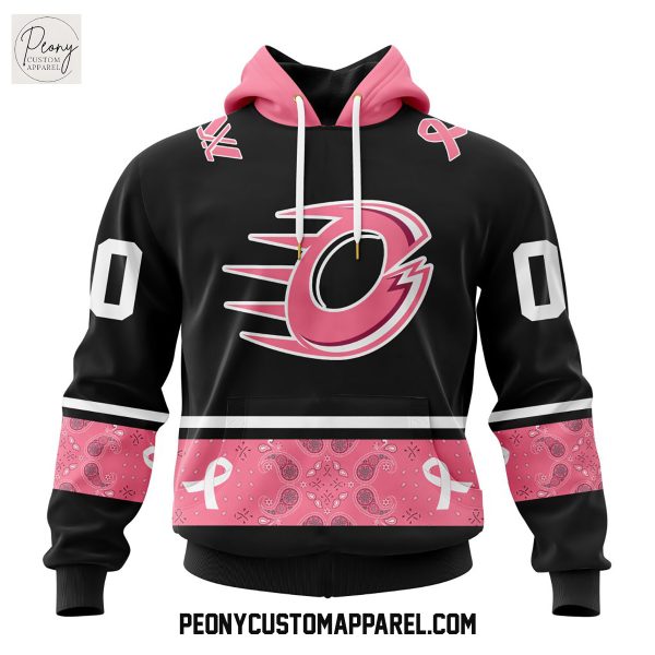 Ottawa Charge PWHL Pink Paisley Fights Breast Cancer Hoodie Shirt