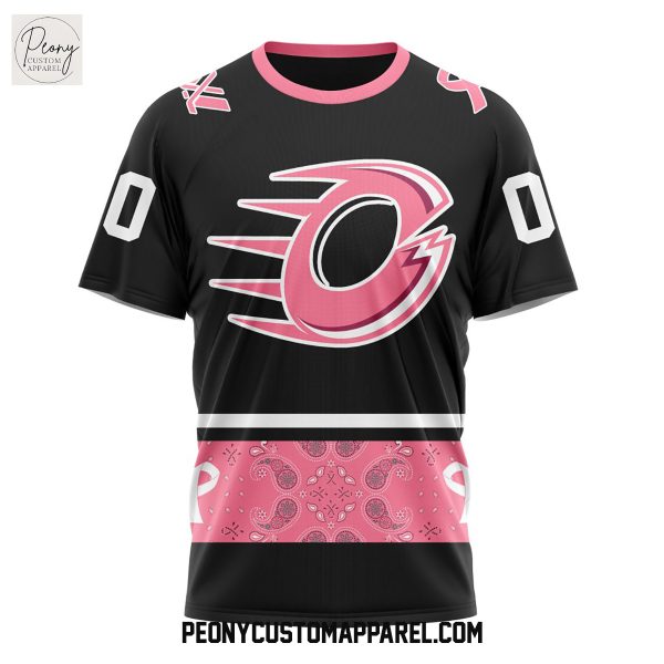 Ottawa Charge PWHL Pink Paisley Fights Breast Cancer Hoodie Shirt