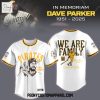 Pittsburgh Pirates Dave Parker We Are Family 2025 Black Baseball Jersey