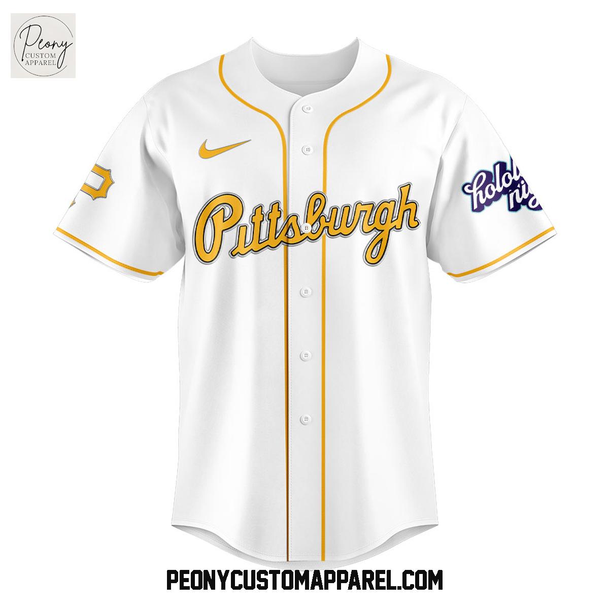 Pittsburgh Pirates Hololive Night Collab Baseball Jersey Pittsburgh Pirates Hololive Night Collab Baseball Jersey