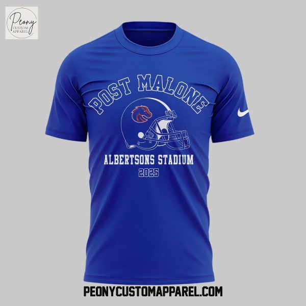 Post Malone x Boise State Broncos Albertsons Stadium 2025 Hoodie Shirt