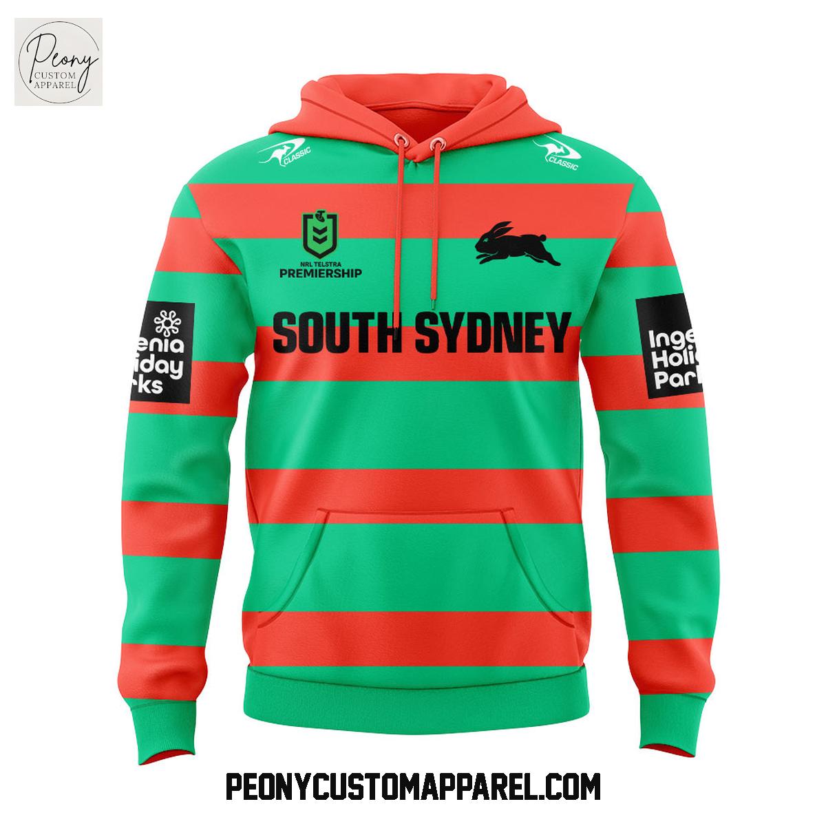 South Sydney Rabbitohs Bluey and Bingo Hoodie Shirt South Sydney Rabbitohs Bluey and Bingo Hoodie Shirt