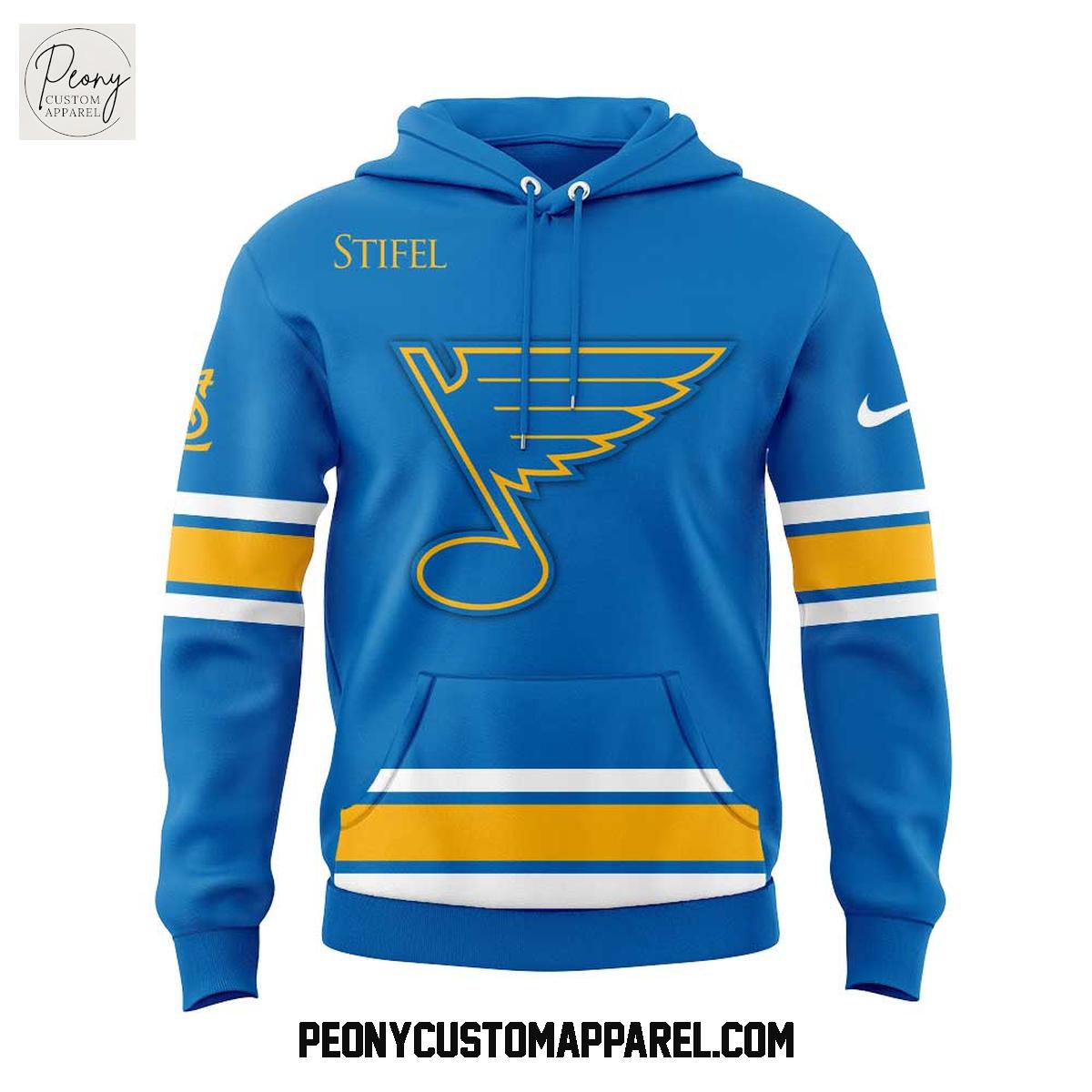 St. Louis Blues New Uniforms Remixed. Remastered. Reborn Blue Hoodie Shirt St. Louis Blues New Uniforms Remixed. Remastered. Reborn Blue Hoodie Shirt