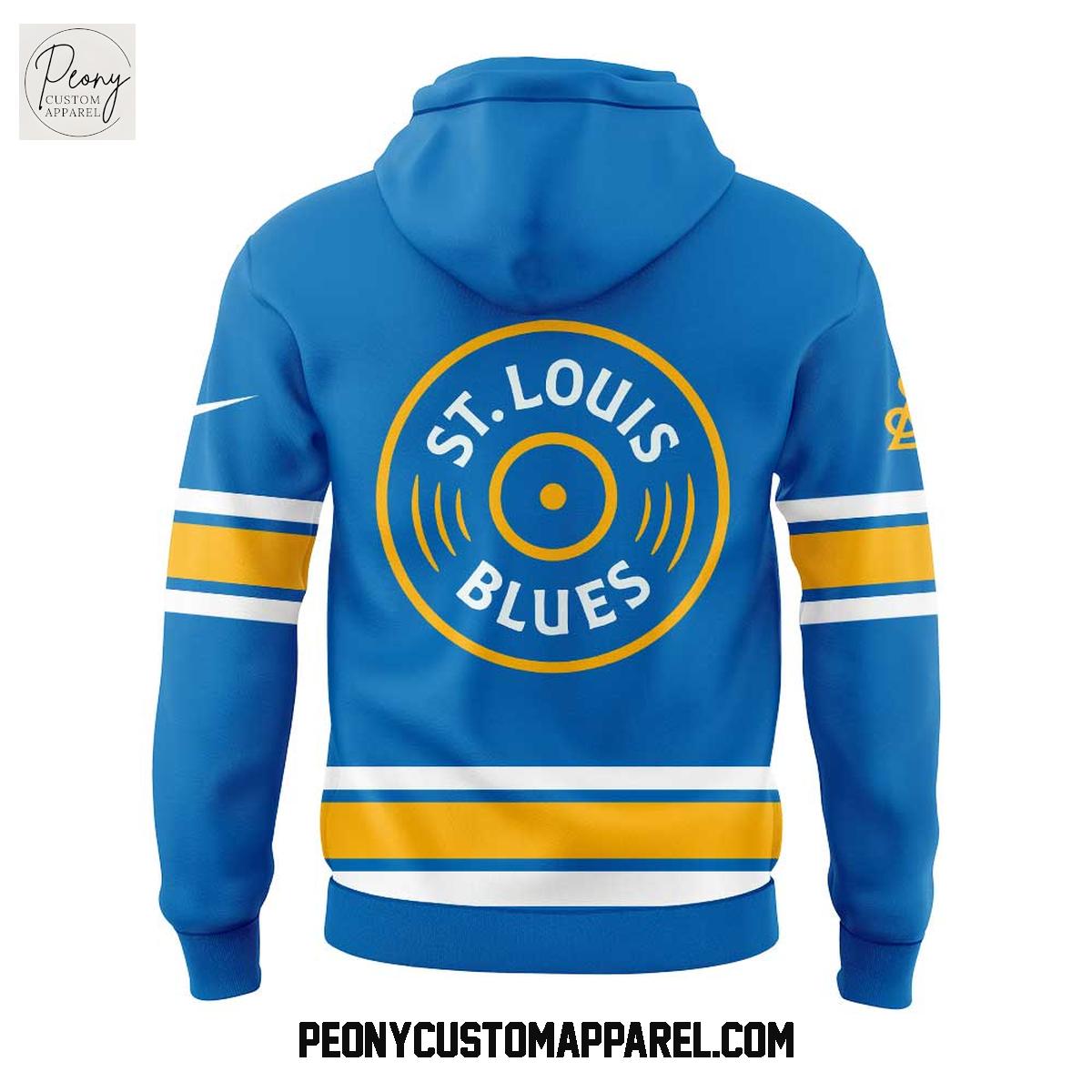 St. Louis Blues New Uniforms Remixed. Remastered. Reborn Blue Hoodie Shirt St. Louis Blues New Uniforms Remixed. Remastered. Reborn Blue Hoodie Shirt