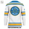St. Louis Blues New Uniforms Remixed. Remastered. Reborn White Hockey Jersey
