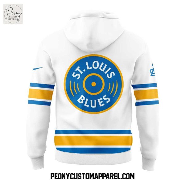 St. Louis Blues New Uniforms Remixed. Remastered. Reborn White Hoodie Shirt