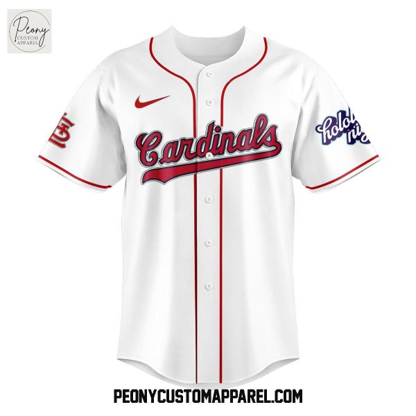 St.Louis Cardinals Hololive Night Collab Baseball Jersey