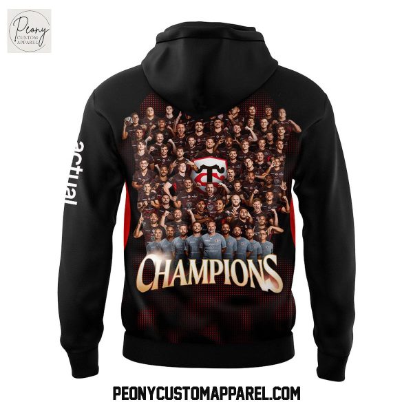 Stade Toulousain Rugby Champions 2025 24x Hoodie Shirt