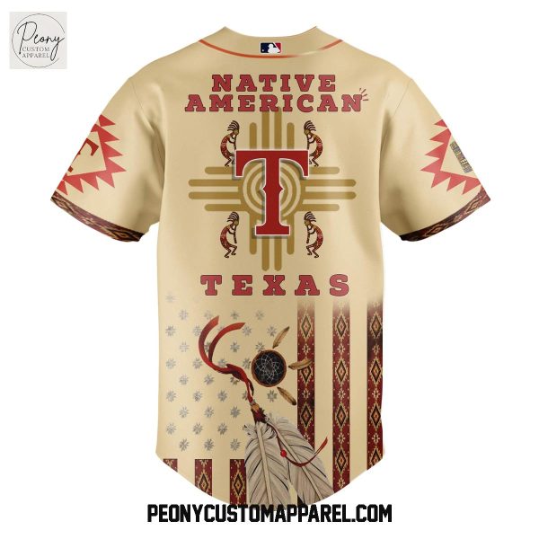 Texas Rangers x Native American 2025 Baseball Jersey
