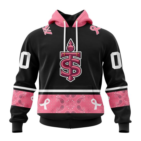 Toronto Sceptres PWHL Pink Paisley Fights Breast Cancer Hoodie Shirt