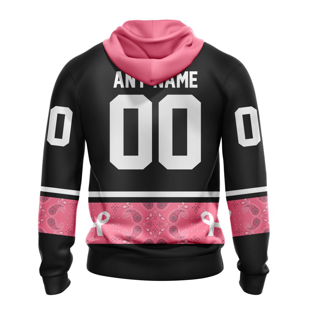 Toronto Sceptres PWHL Pink Paisley Fights Breast Cancer Hoodie Shirt Toronto Sceptres PWHL Pink Paisley Fights Breast Cancer Hoodie Shirt