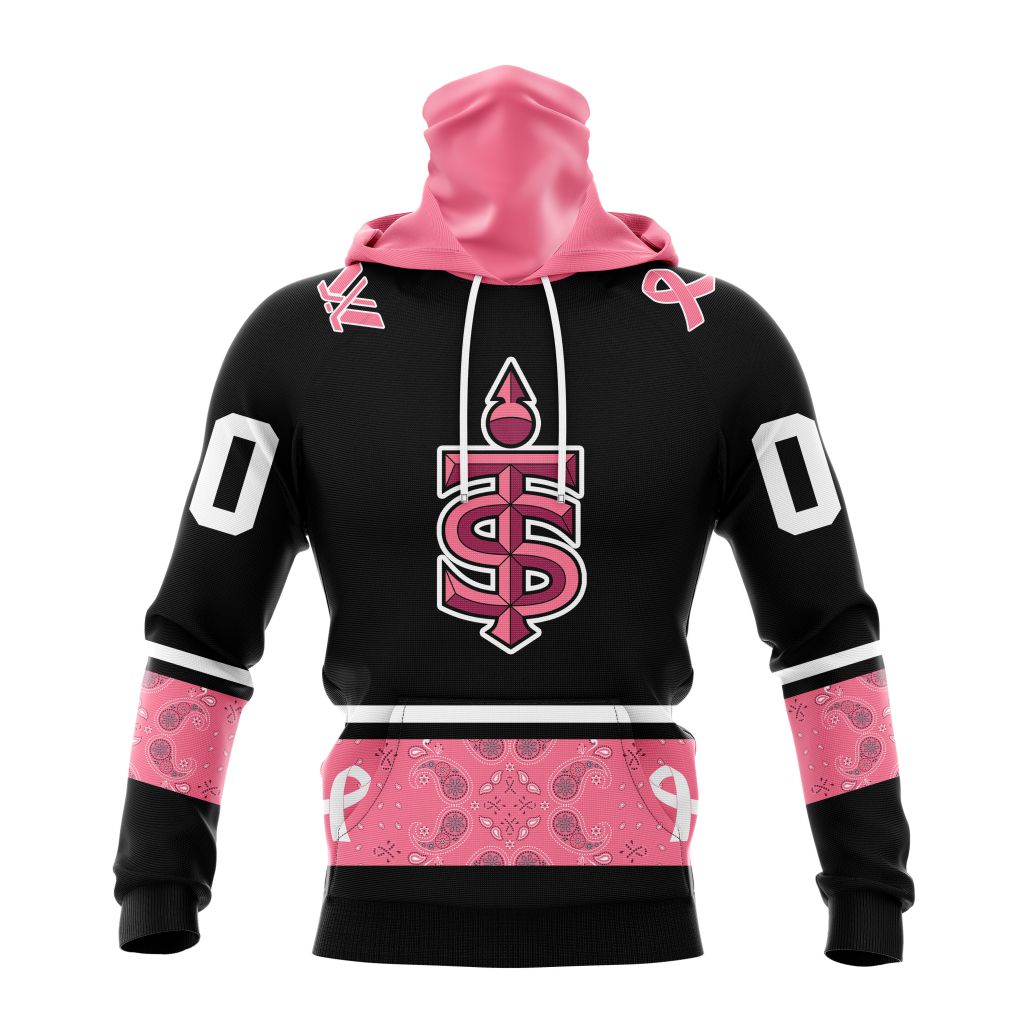 Toronto Sceptres PWHL Pink Paisley Fights Breast Cancer Hoodie Shirt Toronto Sceptres PWHL Pink Paisley Fights Breast Cancer Hoodie Shirt