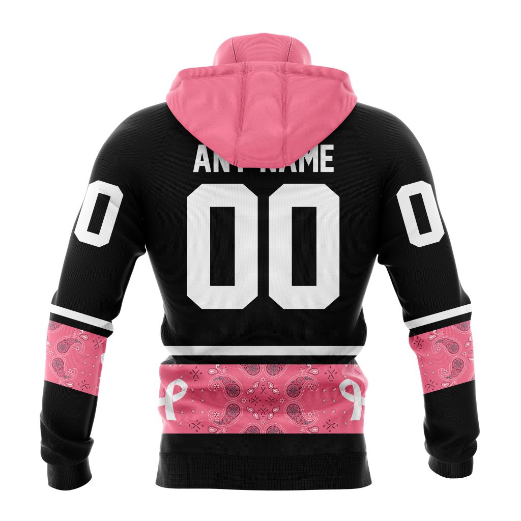 Toronto Sceptres PWHL Pink Paisley Fights Breast Cancer Hoodie Shirt Toronto Sceptres PWHL Pink Paisley Fights Breast Cancer Hoodie Shirt