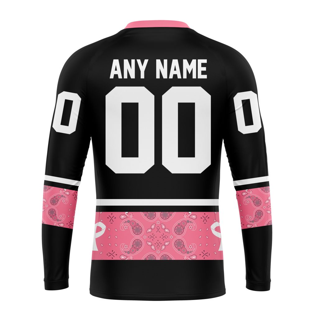Toronto Sceptres PWHL Pink Paisley Fights Breast Cancer Hoodie Shirt Toronto Sceptres PWHL Pink Paisley Fights Breast Cancer Hoodie Shirt