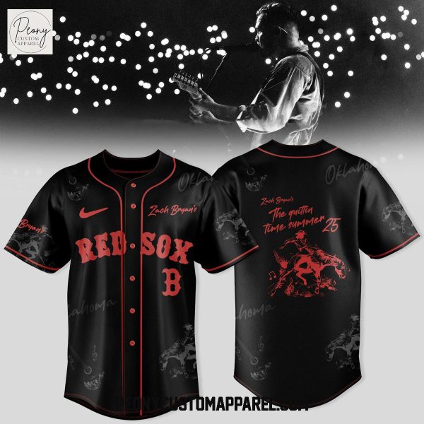 Boston Red Sox x Zach Bryan Tour 2025 Jersey