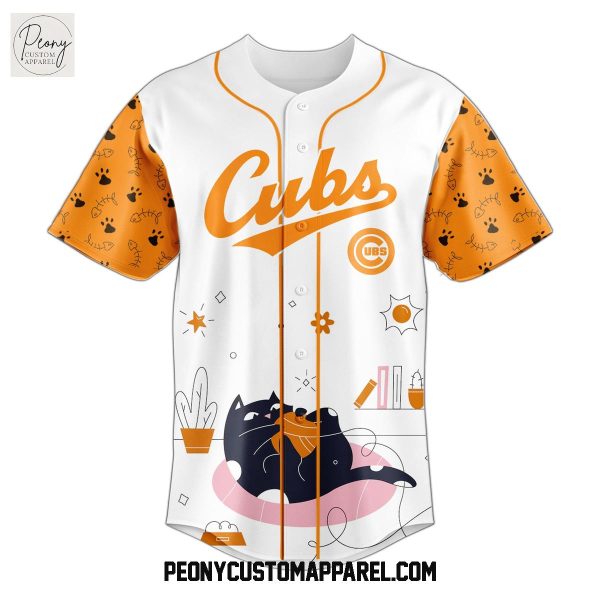 Chicago Cubs x International Cat Day 2025 Baseball Jersey