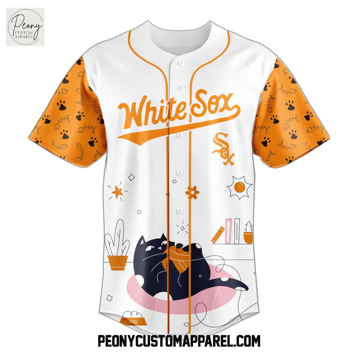 Chicago White Sox x International Cat Day 2025 Baseball Jersey Chicago White Sox x International Cat Day 2025 Baseball Jersey