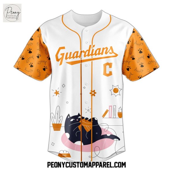 Cleveland Guardians x International Cat Day 2025 Baseball Jersey