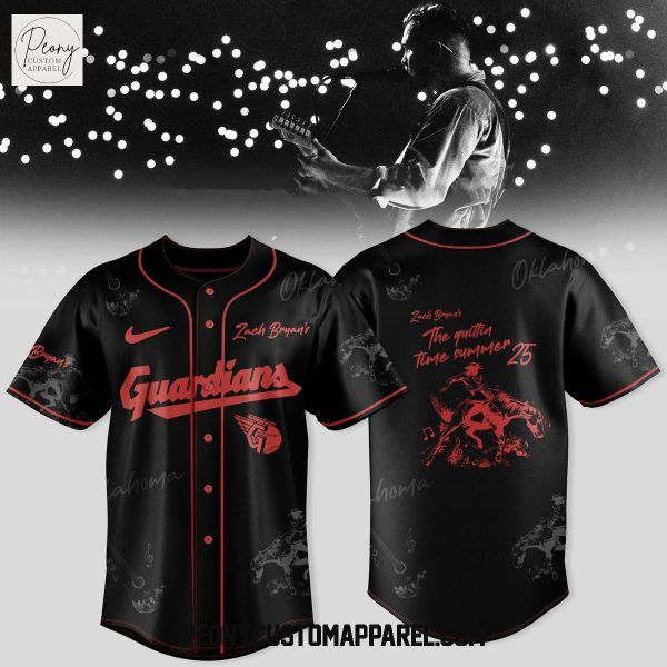 Cleveland Guardians x Zach Bryan Tour 2025 Jersey