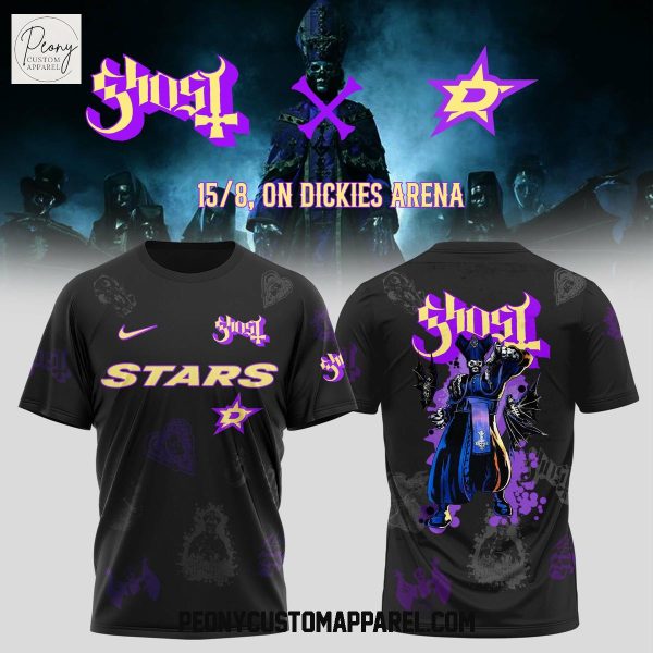 Dallas Stars Mix Ghost World Tour 2025 Shirt
