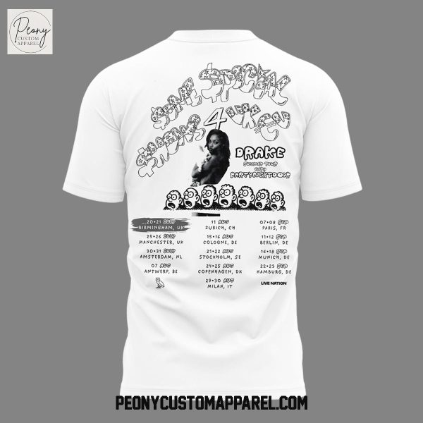 Drake Summer Tour 2025 Birmingham City Shirt
