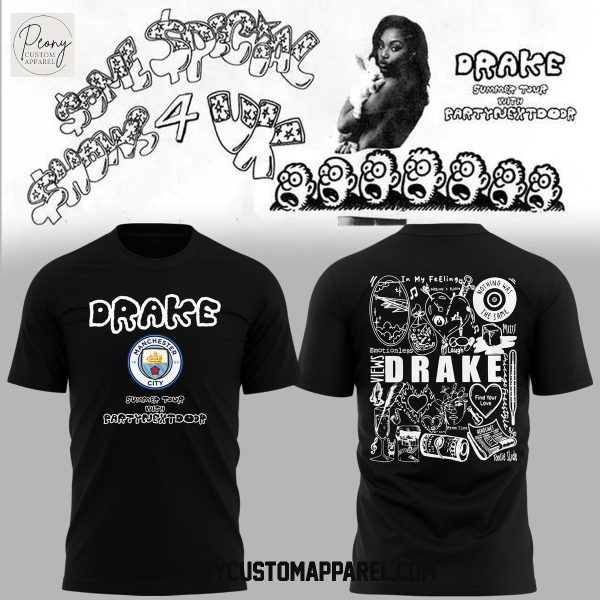 Drake x Manchester City Summer Tour 2025 Shirt