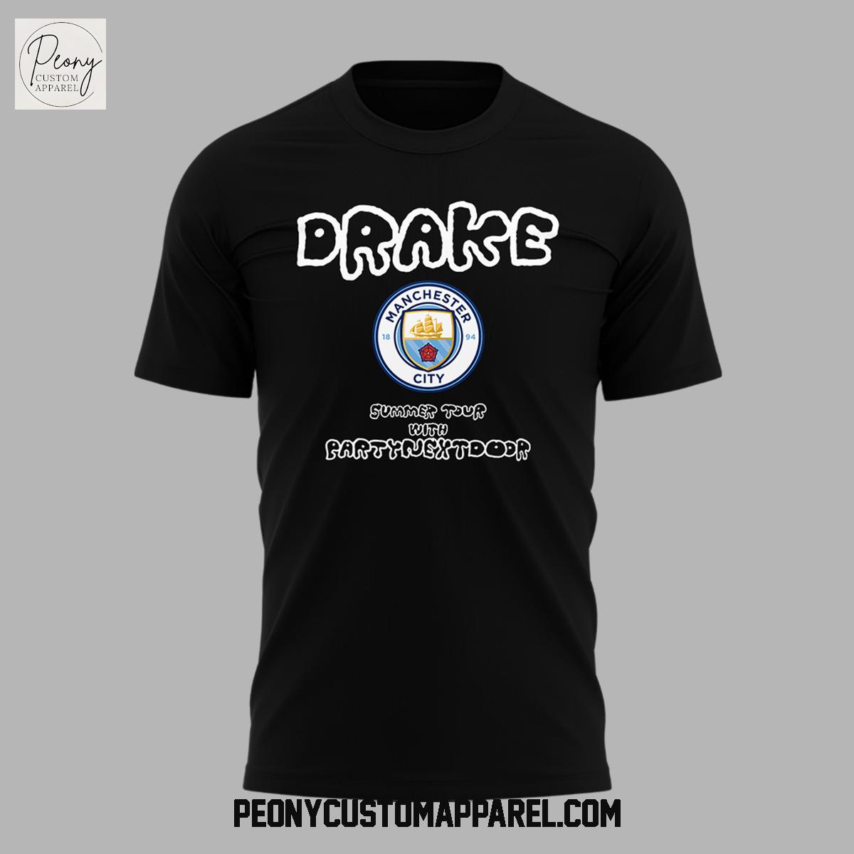 Drake x Manchester City Summer Tour 2025 Shirt Drake x Manchester City Summer Tour 2025 Shirt