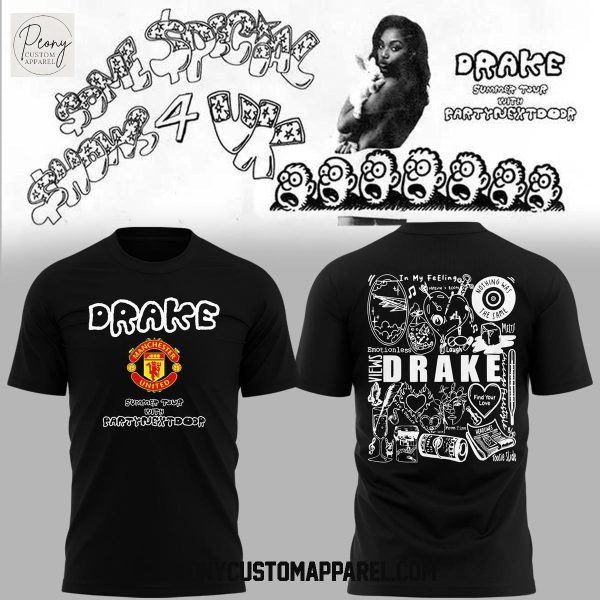 Drake x Manchester United Summer Tour 2025 Shirt